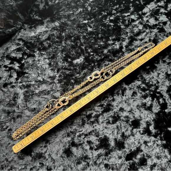 ✨ Closet Refresh - Modern Minimalist Gold Tone Chain Link Necklace - Picture 6 of 6